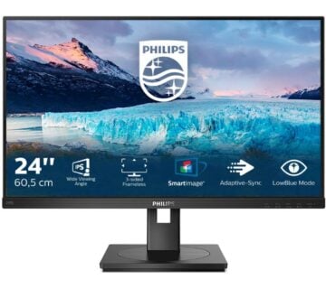 Philips LED-Display S-line 242S1AE - 61 cm (24) - 1920 x 1080 Full HD - cover