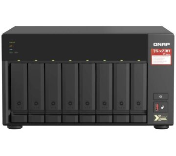 8-Bay Qnap TS-873A-8G 8 Bay NAS Enclosure - Storage Server - NAS - cover