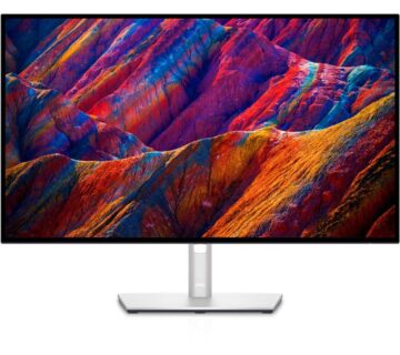 68.47cm/27““ (3840x2160) Dell UltraSharp U2723QE 16:9 5ms IPS HDMI DisplayPort USB-C VESA Pivot 4K Black/Silver - cover