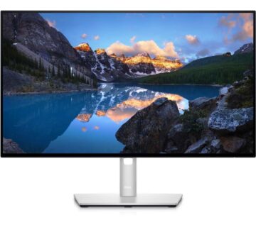 61cm/24““ (1920x1080) Dell UltraSharp U2422HE 16:9 5ms IPS HDMI DisplayPort USB-C VESA Pivot Full HD Black/Silver - cover