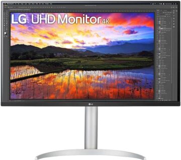 LG monitor 32UP55NP-W - 80 cm (31.5) - 3840 x 2160 4K - cover