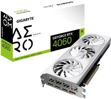 RTX 4060 8GB Gigabyte Aero OC GDDR6 3Fan - cover