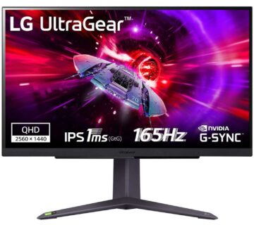 68cm/27“ (2560x1440) LG UltraGear 27GR75Q-B 165Hz QHD IPS HDR10 1ms 2xHDMI DP Black - cover