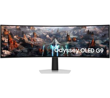 124cm/49“ (5120x1440) Samsung Odyssey G9 S49CG934SU Curved OLED DualQuadHD 240Hz DisplayHDR400 0.03ms DP MicroHDMI HDMI Speaker Silver - cover