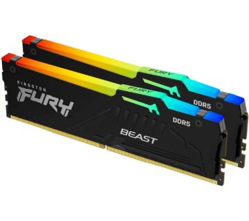 RAMDDR5 6000 64GB Kingston FURY Beast RGB KIT (2x 32GB) - cover