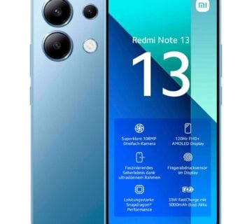 Xiaomi Redmi Note 13 128GB 6RAM 5G EU blue - cover