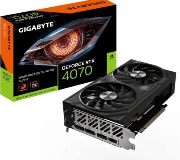 RTX 4070 12GB Gigabyte Windforce 2X OC V2 GDDR6 - cover