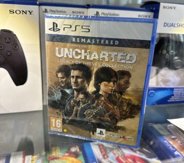 Uncharted: Legacy of Thieves Collection PS5 bluray igra - cover