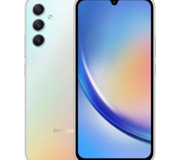 Samsung Galaxy A34 6/128gb 5G Dual Sim Awesome silver SM-A346BZSAEUE - cover