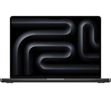 Apple MacBook Pro: Apple M3 Pro chip with 12-core CPU and 18-core GPU (18GB/1TB SSD) - Space Black *NEW* - cover