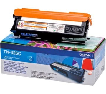 TON Brother Toner TN-325C Cyan up to 3 500 pages according to ISO 19798 - cover