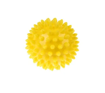 Tullo šiljasta masažna loptica 5,4cm žuta - cover