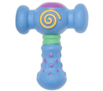 Tullo mekani gumeni čekić plavi 13cm - cover