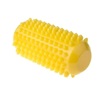 Tullo šiljasti masažni valjak 12,8cm žuti - cover
