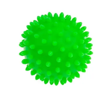 Tullo šiljasta masažna loptica 9cm zelena - cover