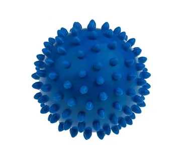 Tullo šiljasta masažna loptica 9cm plava - cover