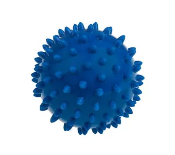 Tullo šiljasta masažna loptica 7,6cm plava - cover