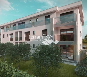 Istra, Štinjan, stan u prizemlju, 51,90m2, 1SS+DB, 600m od mora, LIFT, vrt, NOVO!! #prodaja - cover
