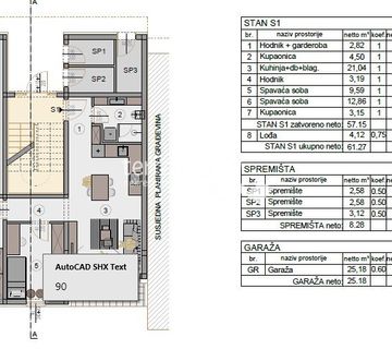 Istra, Pula, širi centar, novogradnja, prizemlje, 79,15m2, 2SS+DB, vrt, garaža, NOVO!!!! - cover