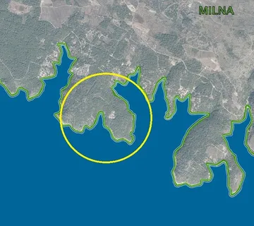 Građevinsko Zemljište, 9100 M2, Milna