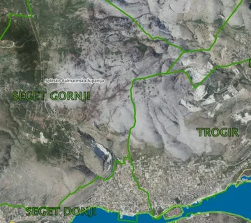Poljoprivredno zemljište, Seget Gornji, 1133 m2, Put, blizina Trogira - Seget Gornji, Seget