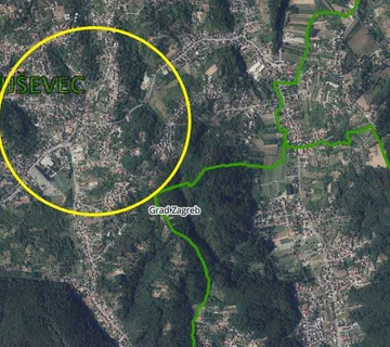 Zemljište: Markuševec, 2500 m2 - Zagreb