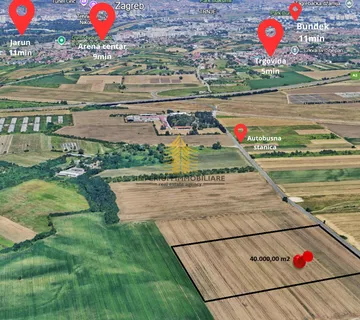 Zemljište, Prodaja, Brezovica, Brezovica, 40000m2, Poljoprivredna površina - Zadvorsko, Zagreb