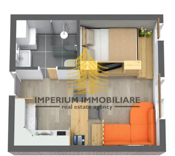 Stan, Prodaja, Trešnjevka - Sjever, Trešnjevka, 23m2, 2-sobni - Zagreb