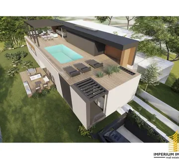 Land with project and building permit (villa under construction) - Zagreb