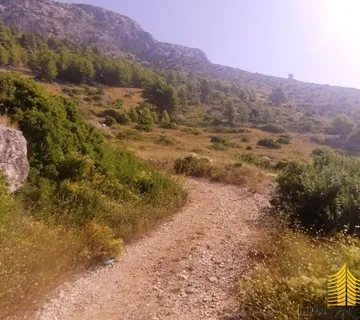 Agricultural land, sea view, 5145m2, Hvar, Croatia - Ivan Dolac, Jelsa