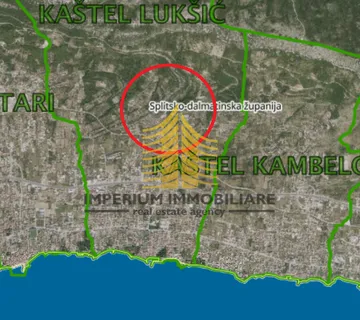 Zemljište, Prodaja, Kaštel Lukšić, 1642m2, Poljoprivredna površina - Kaštel Lukšić, Kaštela