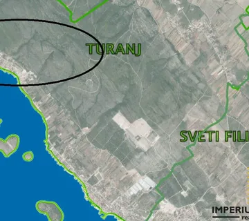 Building land, Turanj, Pogled, 929m2, Croatia - Sveti Filip i Jakov