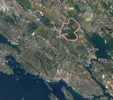 Building plot, Vodice, 1100 m2, Croatia - Gaćelezi, Vodice