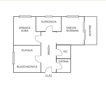Prodaja, Stan, 2-sobni, Grad Zagreb, Novi Zagreb - cover