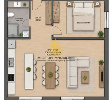 Stan, Prodaja, Črnomerec, Kustošija, 60m2, 2-sobni - Zagreb
