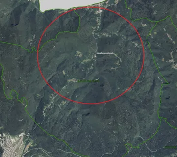 Zemljište: 8970 m2 Delnice, Brod na Kupi (prodaja) - Zamost Brodski, Delnice