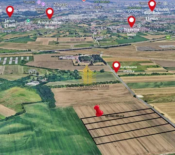 Zemljište, Prodaja, Brezovica, Brezovica, 10000m2, Poljoprivredna površina - Desprim, Zagreb