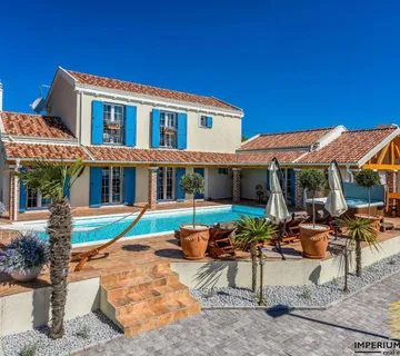 Luxury villa with swimming pool and tennis court, Pridraga, Croatia - cover