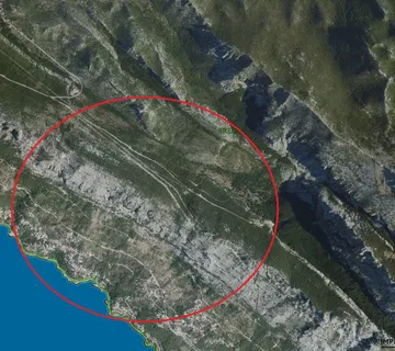 Prodaja - građevinsko zemljište u Brelima - Brela
