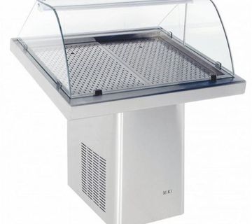 Inox hlađena vitrina za ribu 100- za restorane na kotačićima - cover