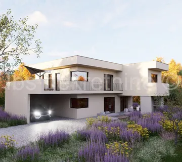 Ekskluzivno zemljište s dozvolom i panoramskim pogledom za urbanu vilu - Sinj, Sinj