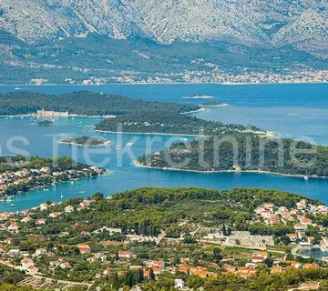 Građevinsko zemljište 742 m² 100 m od mora Lumbarda, Korčula - Lumbarda, Lumbarda