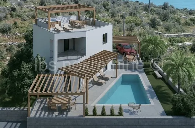 Rogoznica - vila u izgradnji, potpuna prilagodba kupcu - cover