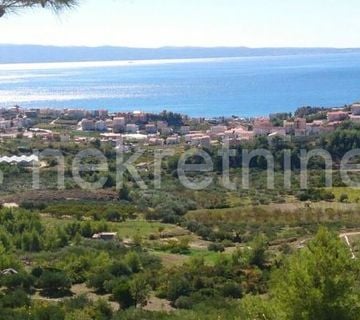 Podstrana-Zemljište s panoramskim pogledom na more!! - cover