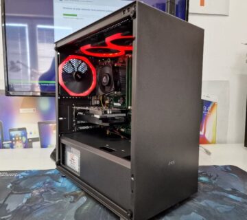 ＧΛＭＩＮＧ ＰＣ ＮＯＶＯ Intel i3 | 8GB RAM | RX550 4GB | SSD | Račun | R1 - cover