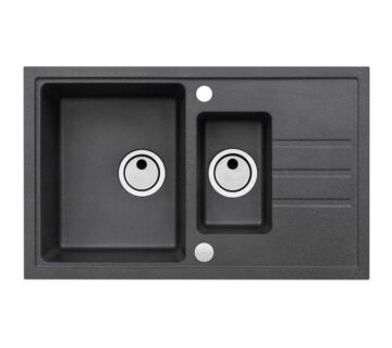 Sudoper Alveus Intermezzo 70 sa cjedilom granit 780x480 CARBON G91 - cover