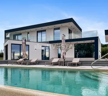 Poreč okolica, moderna vila 306m2, pogled more - Perci, Tar-Vabriga