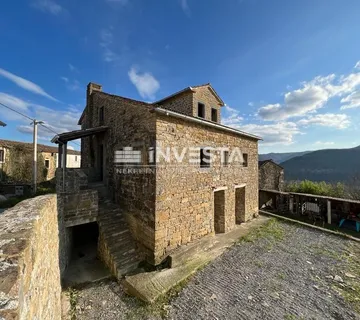 Motovun okolica, jedinstvena istarska kamena kuća s predivnim pogledom - cover