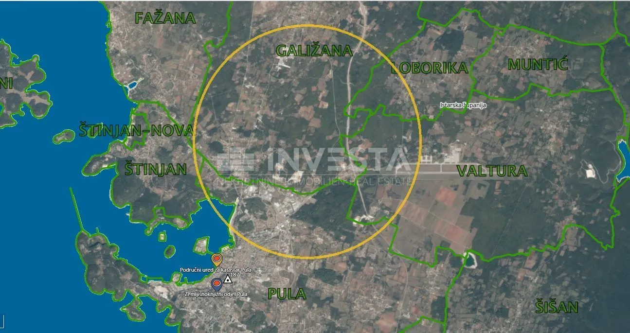 Pula, zemljište gospodarsko-proizvodne namjene, 35221m2 - cover