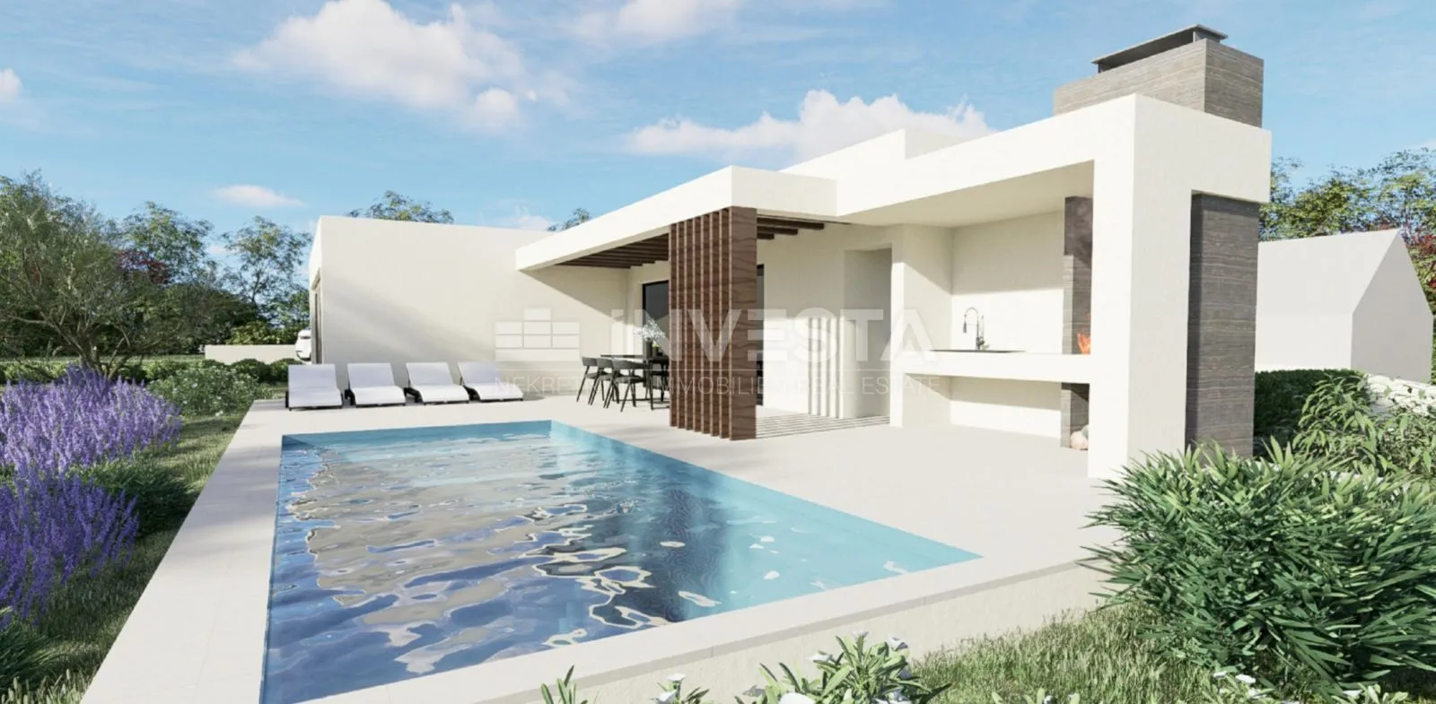 Svetvinčenat, zemljište s građevinskom dozvolom za prizemnicu - cover